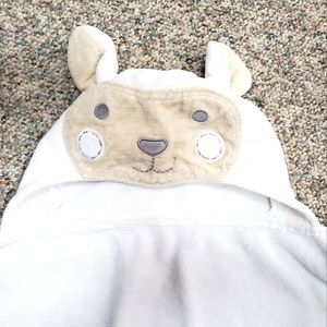 Kids Hooded Towel Embroidered Name Emma